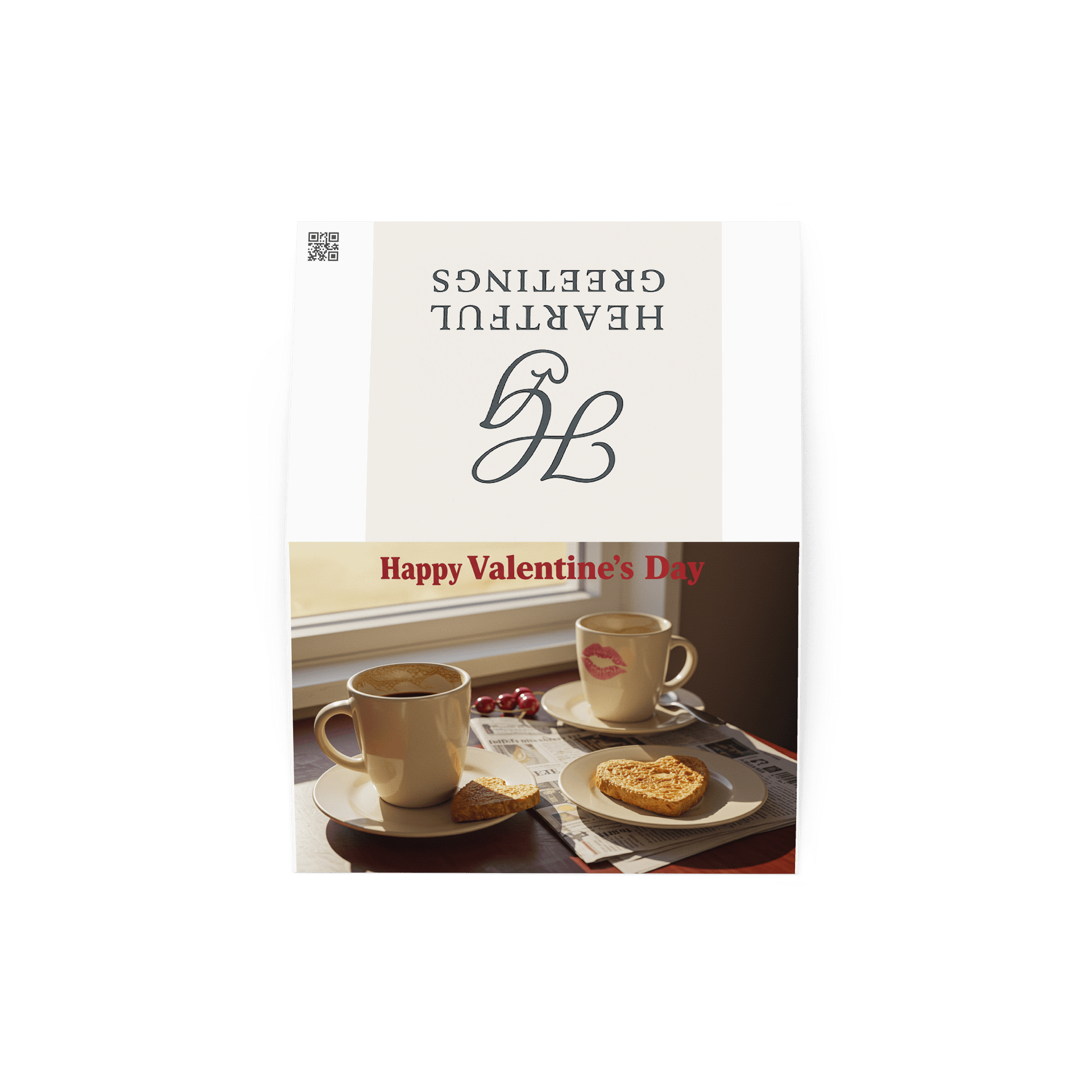 Valentine's Day card - Blank inside product image (2)