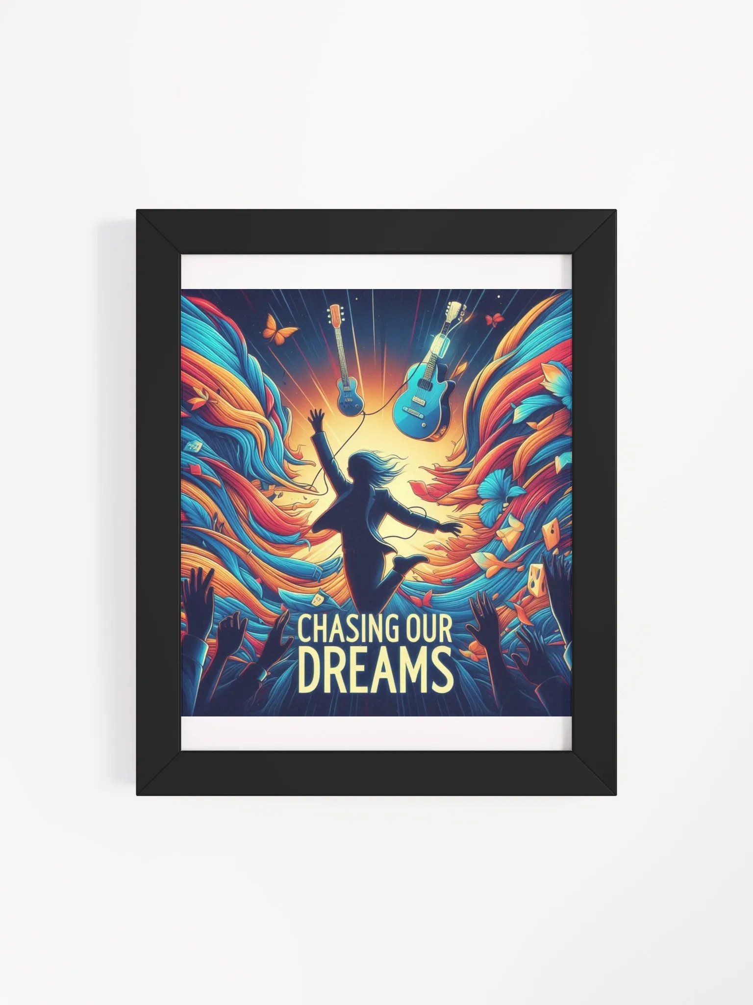 Chasing Our Dreams Band Framed Poster product image (12)
