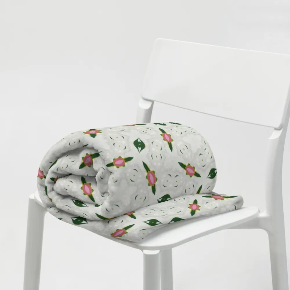 Unique Lips & Eyes Circular Pattern Throw Blanket product image (10)