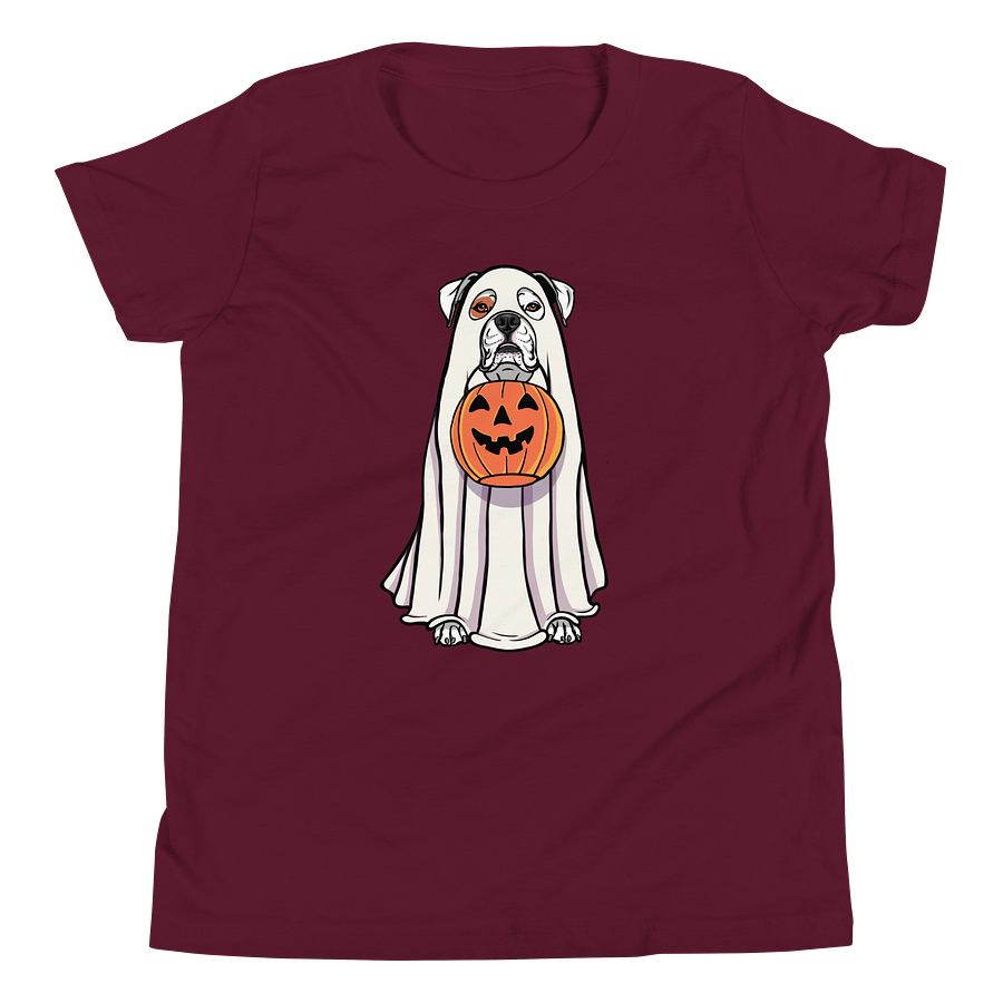 Halloween Boxer(White) Youth T-Shirt product image (20)