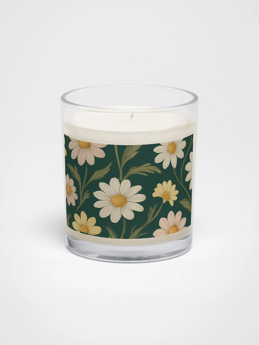 Daisy Soy Candle With Bright Floral Botanical Design product image (1)