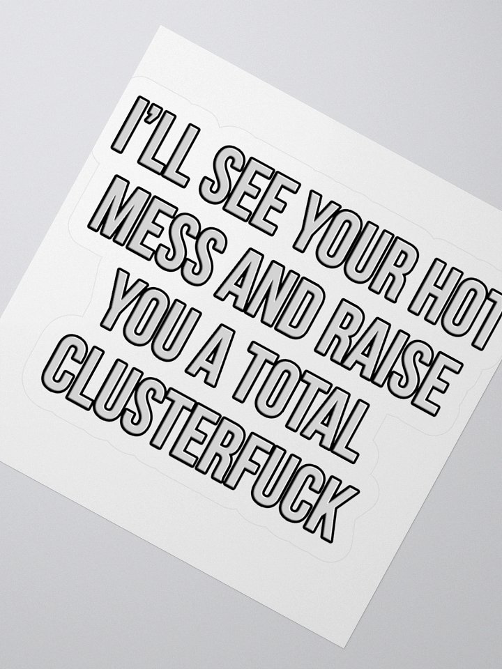 nope snark - raise sticker product image (2)