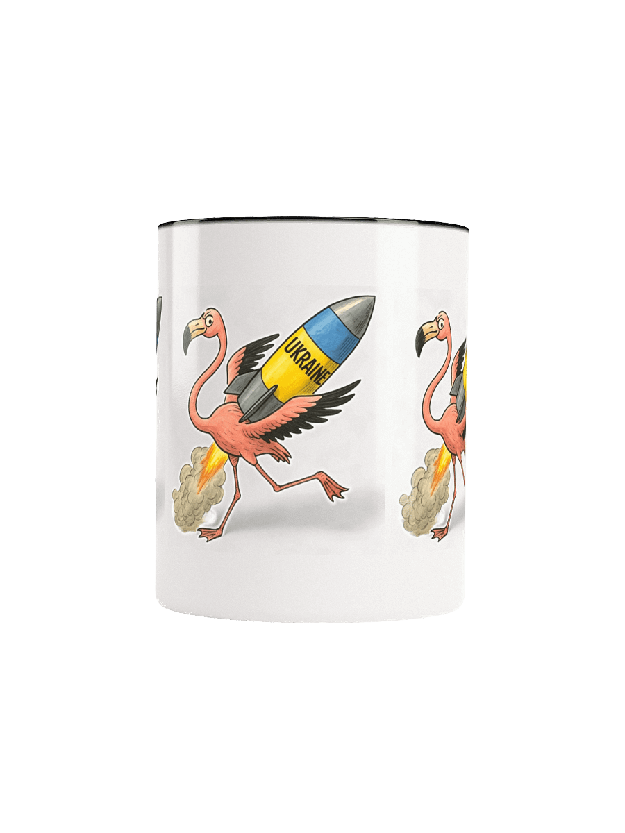 Rocket Flamingos Ceramic Mug product image (60)