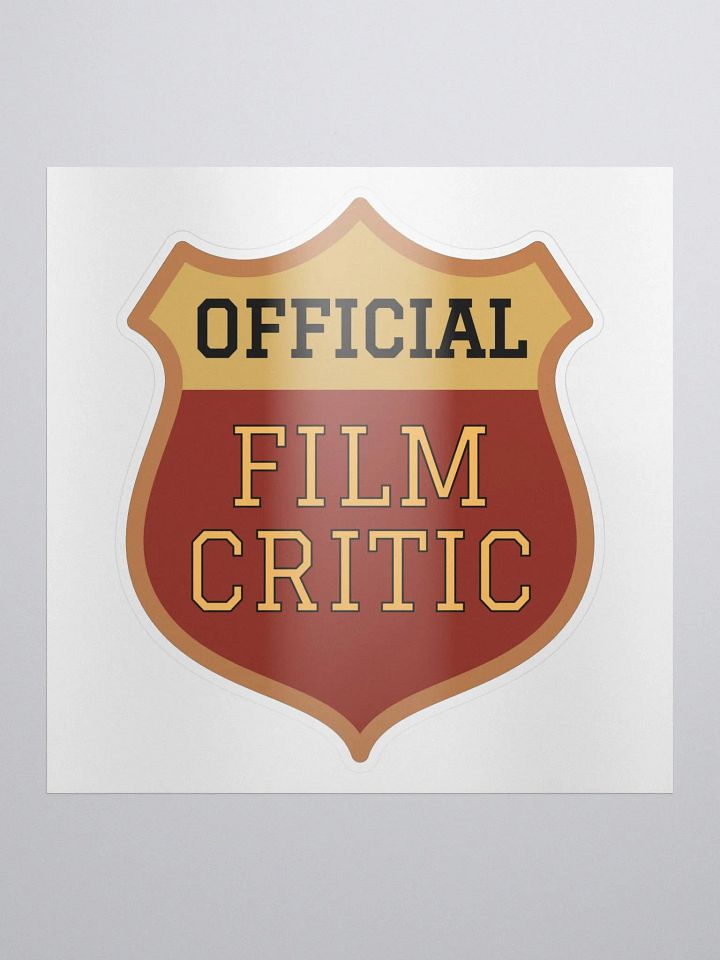 Official Critic Sticker product image (1)