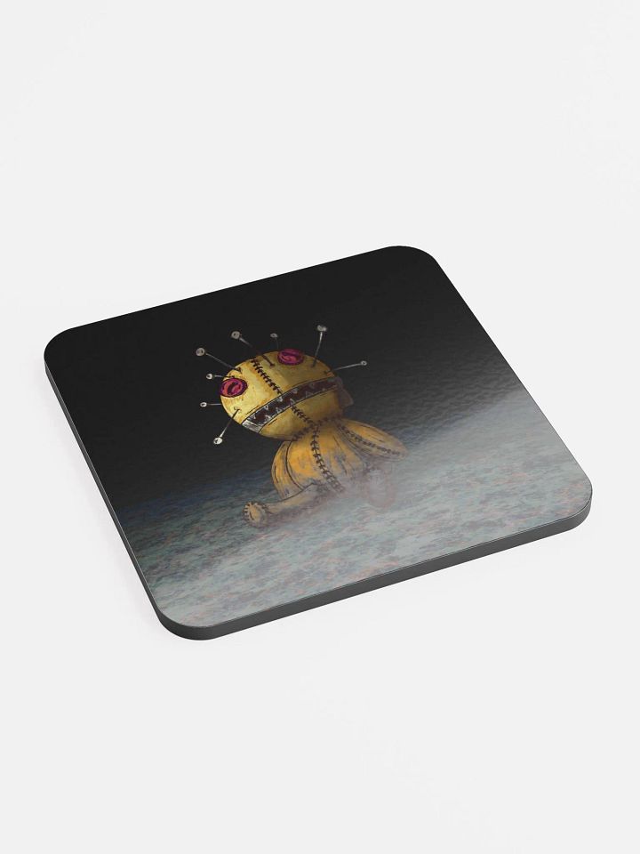 Mr. Scribbles Glossed Cork Coaster product image (2)