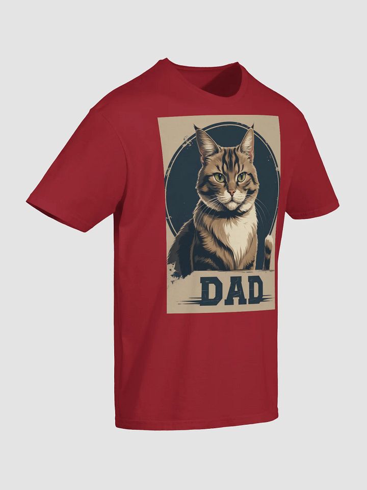 Cat Dad Pride – Rugged Feline Art product image (10)