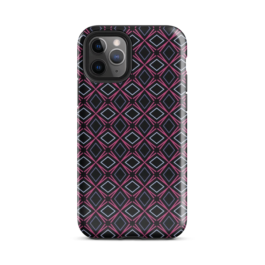 Geometric Illusion Pattern Tough iPhone Case product image (2)