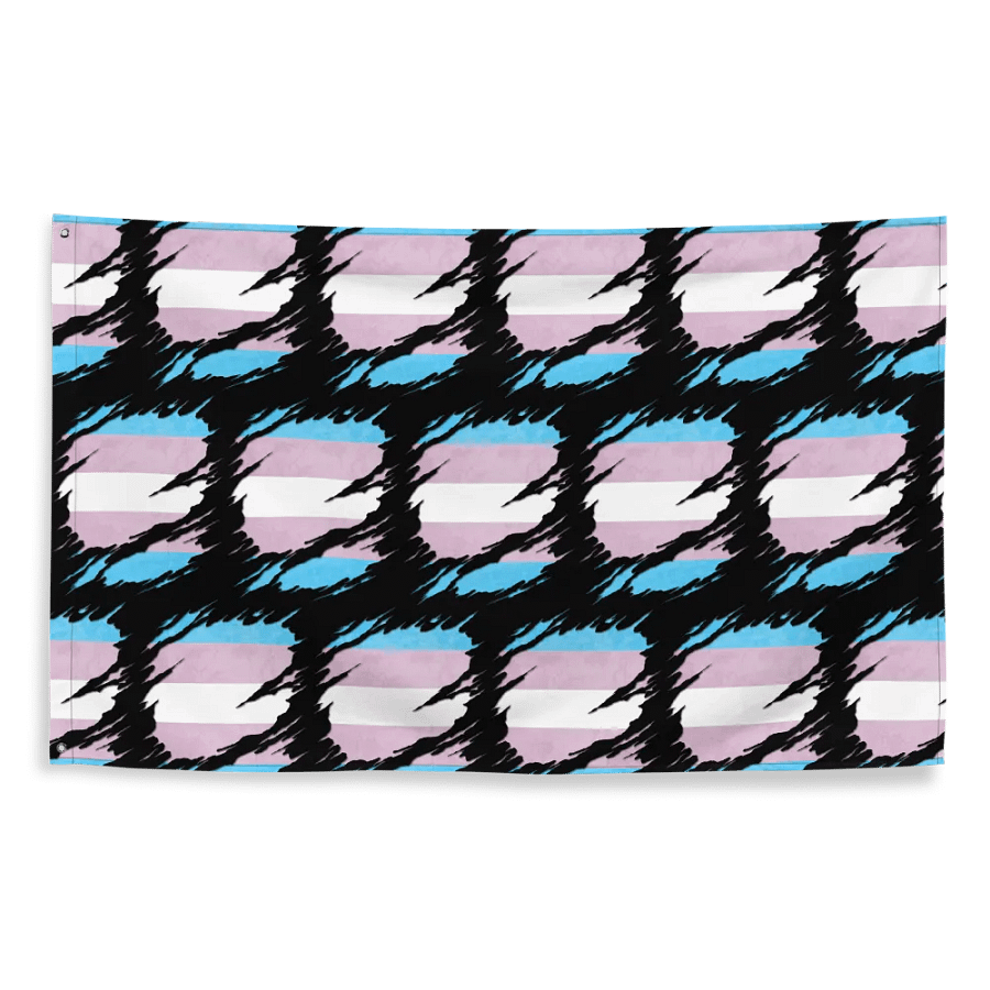 Illusionary Zigzag All-Over Flag product image (2)