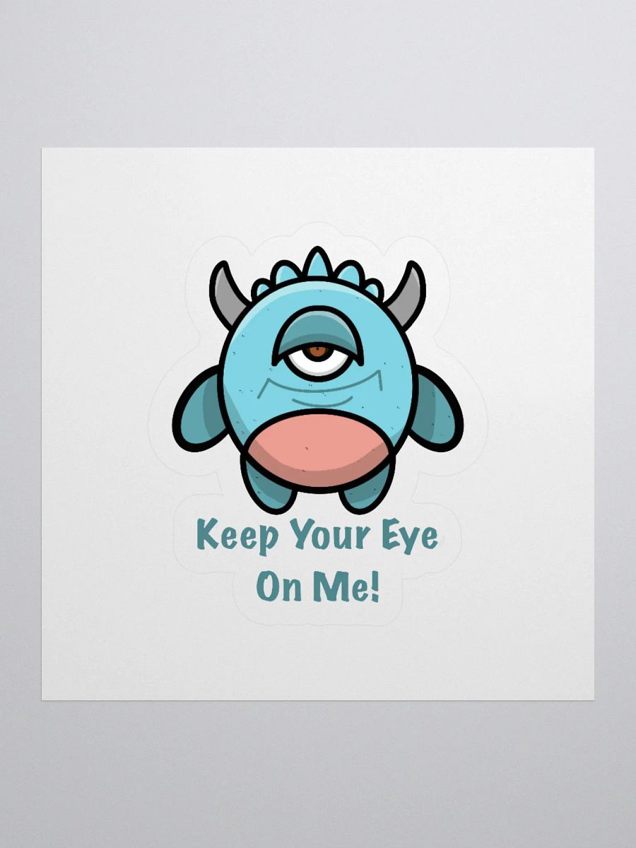 Keep Your Eye On Me Kiss Cut Stickers product image (1)