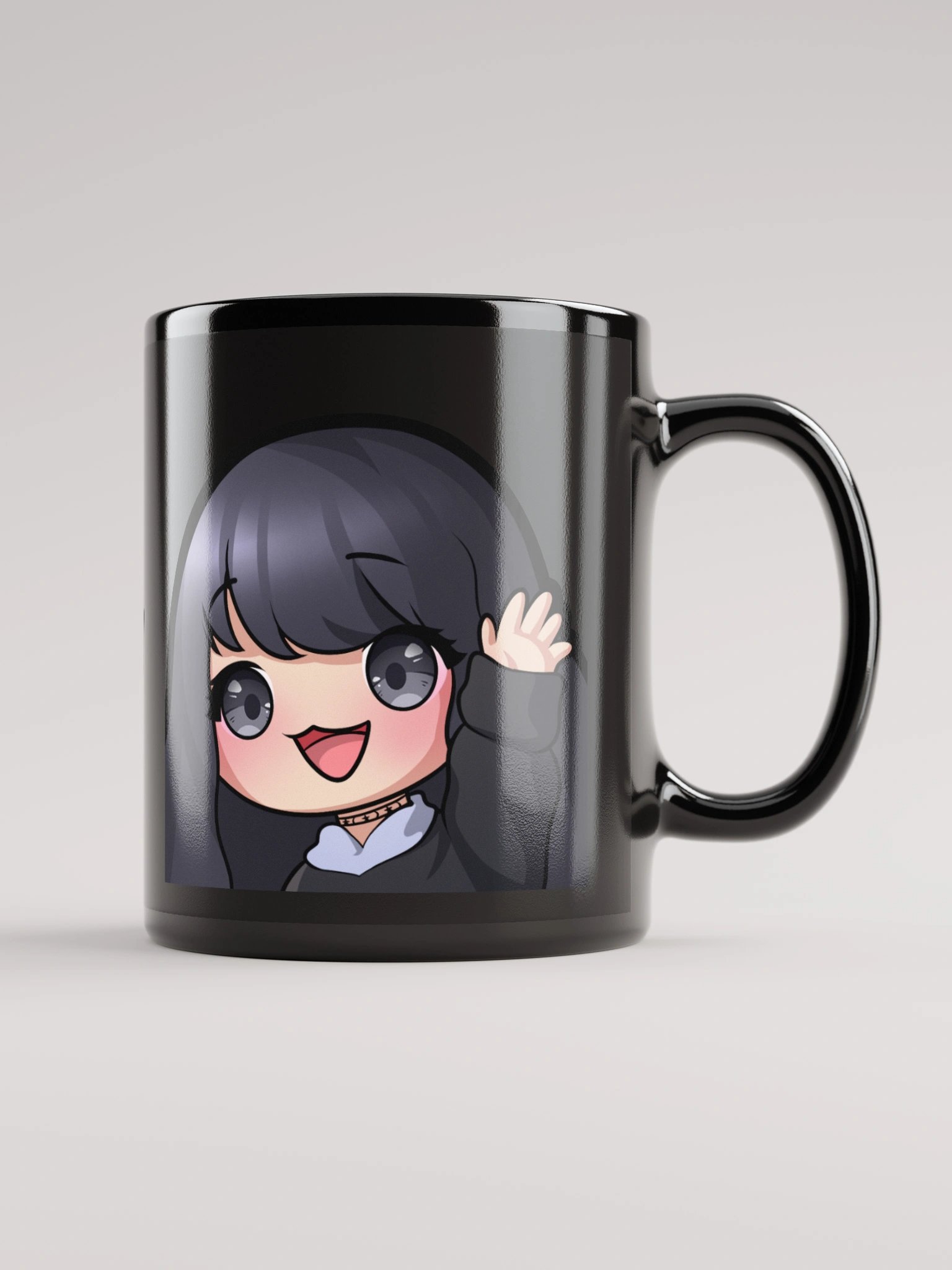 Black Mug Hey product image (1)