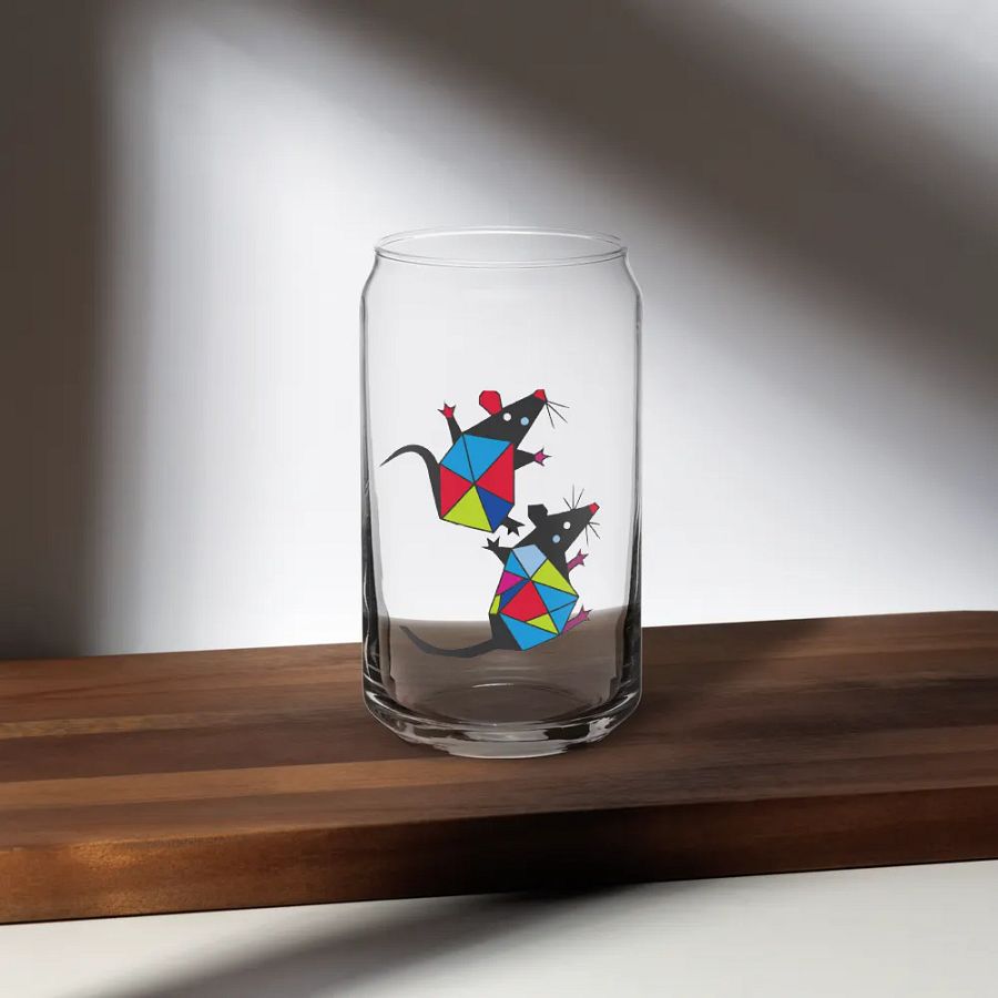 cubist rats glass product image (5)