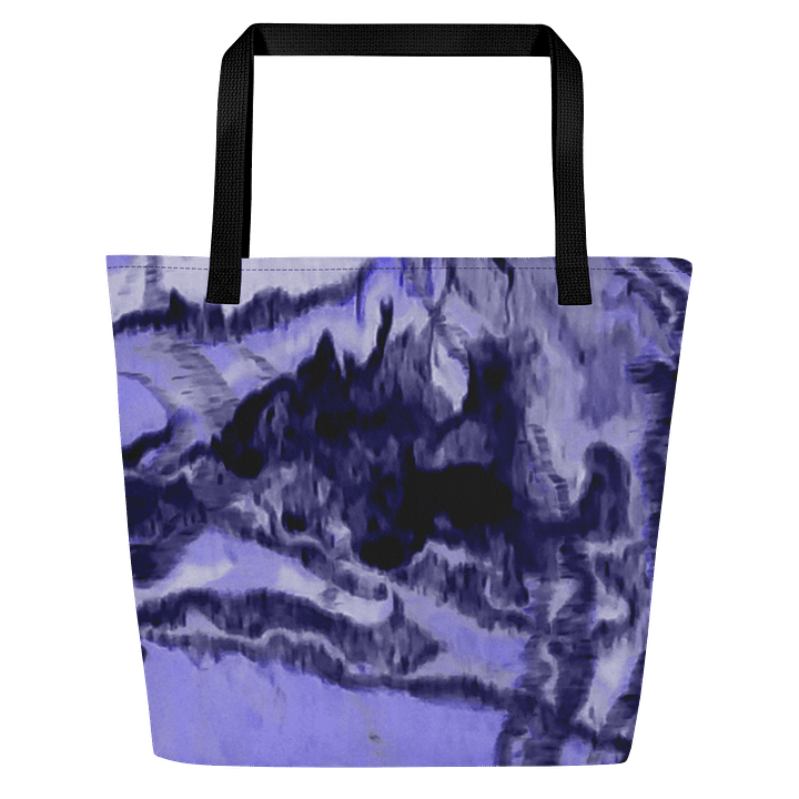 Purple Fluid Art Tote Bag product image (1)