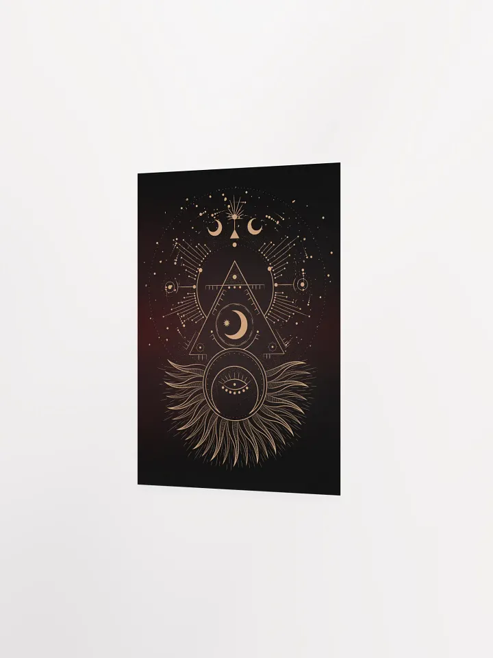Celestial Geometry Poster product image (10)