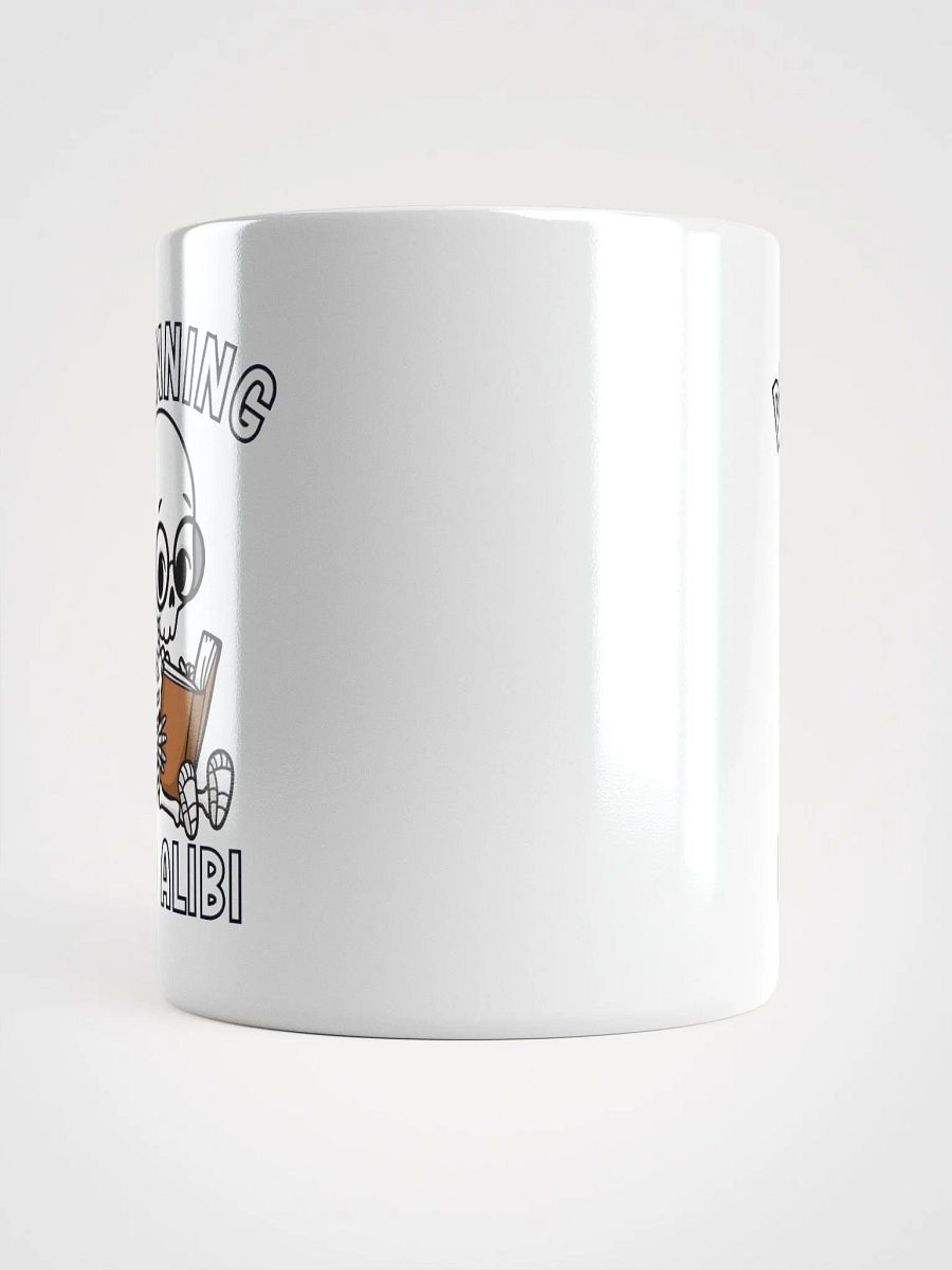 Cute Skeleton Planning An Alibi Coffee Mug product image (6)