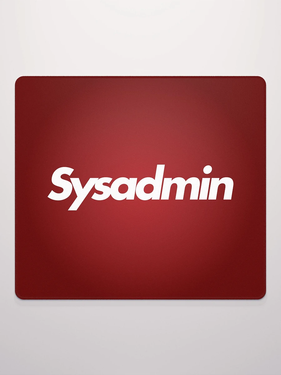 Sysadmin - Gaming Mousepad product image (3)