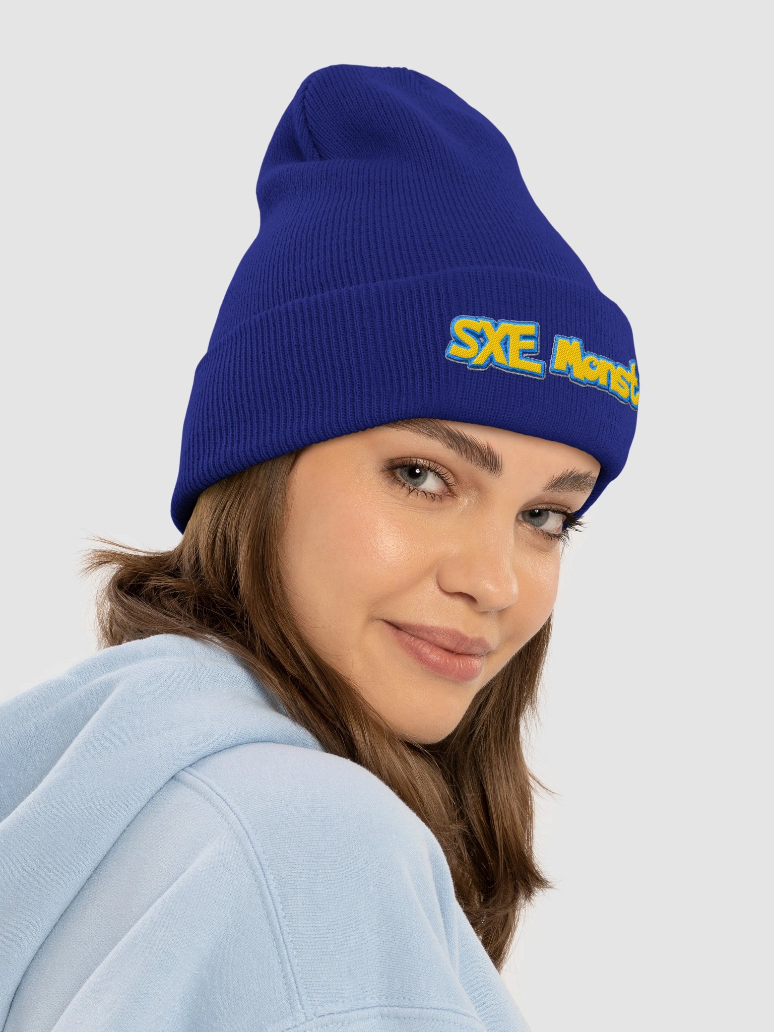 Straightedge Poke' Monster Cuffed Beanie product image (4)