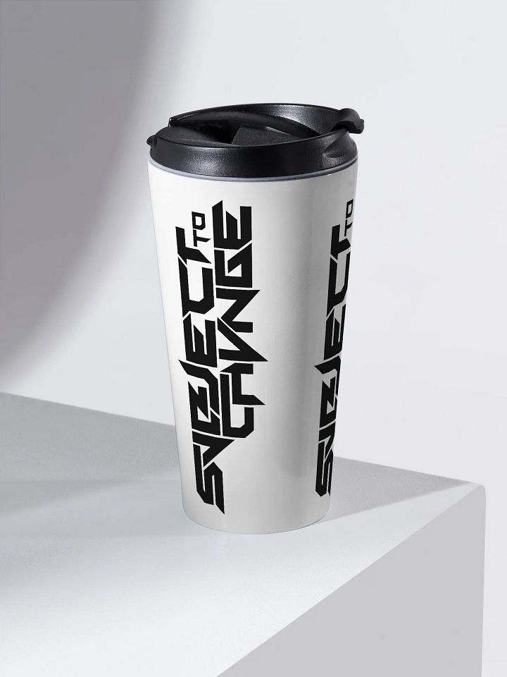 STC TRAVEL MUG LOGO BLACK FONT product image (2)