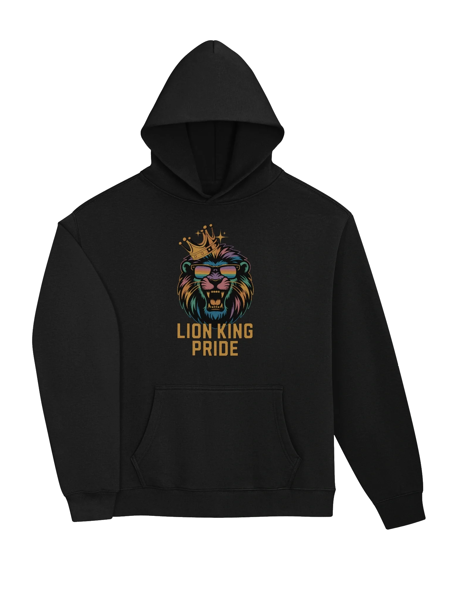 Vibrant Lion King Pride Comfort Hoodie for Animal Lovers product image (3)
