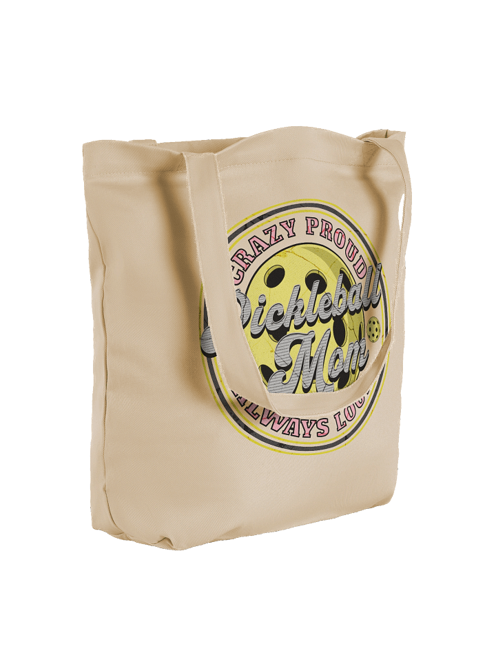 Pickleball Mom Crazy Proud Always Loud Dynamic Tote Bag product image (4)