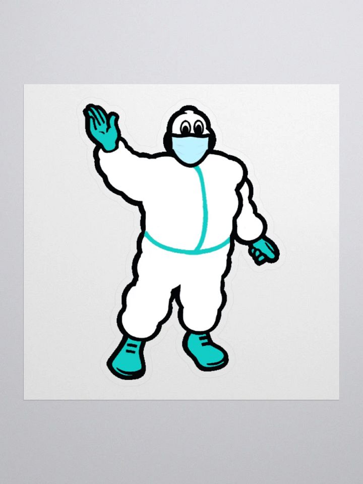 Dr Bibendum Kiss Cut Stickers product image (1)