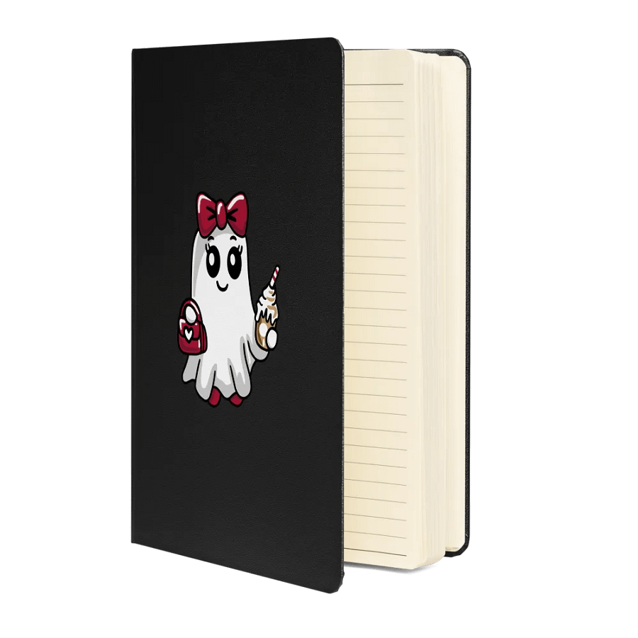 Stylish Ghost Hardcover Bound Lined Notebook product image (3)
