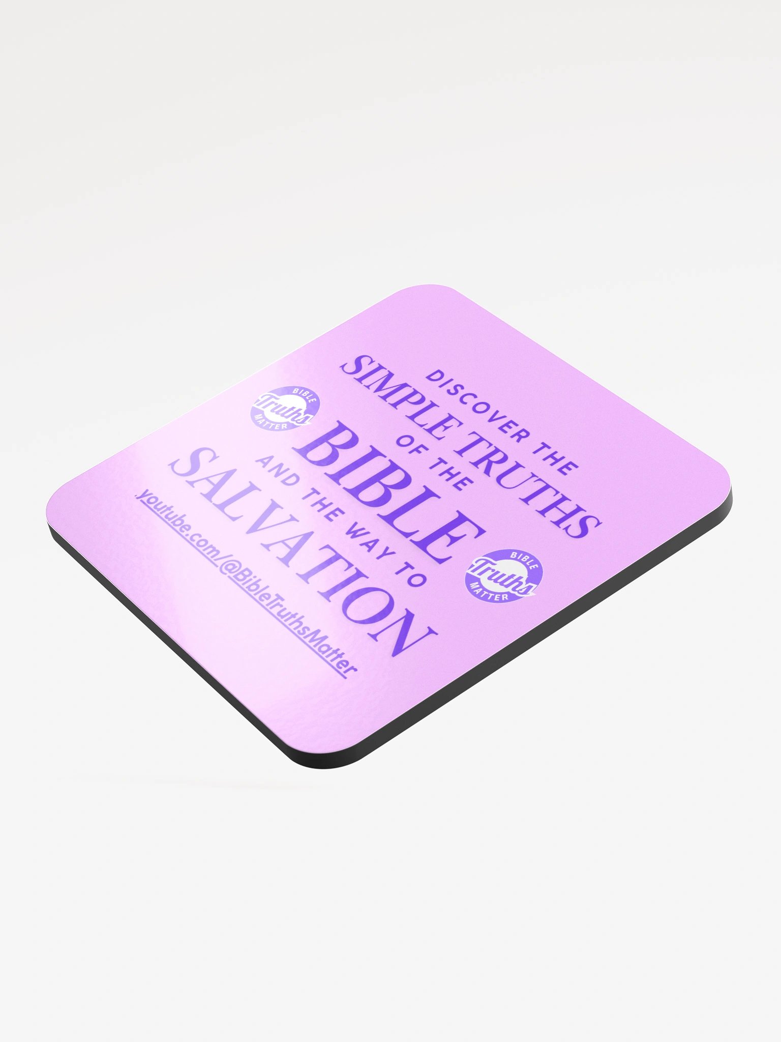 Bible Truths Matter Cork Coaster product image (3)