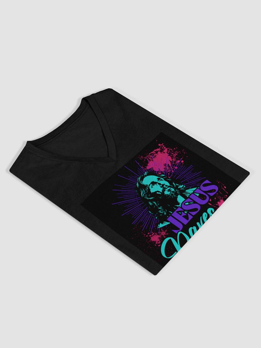 party jesus, jesus raves V-Neck Tee product image (4)