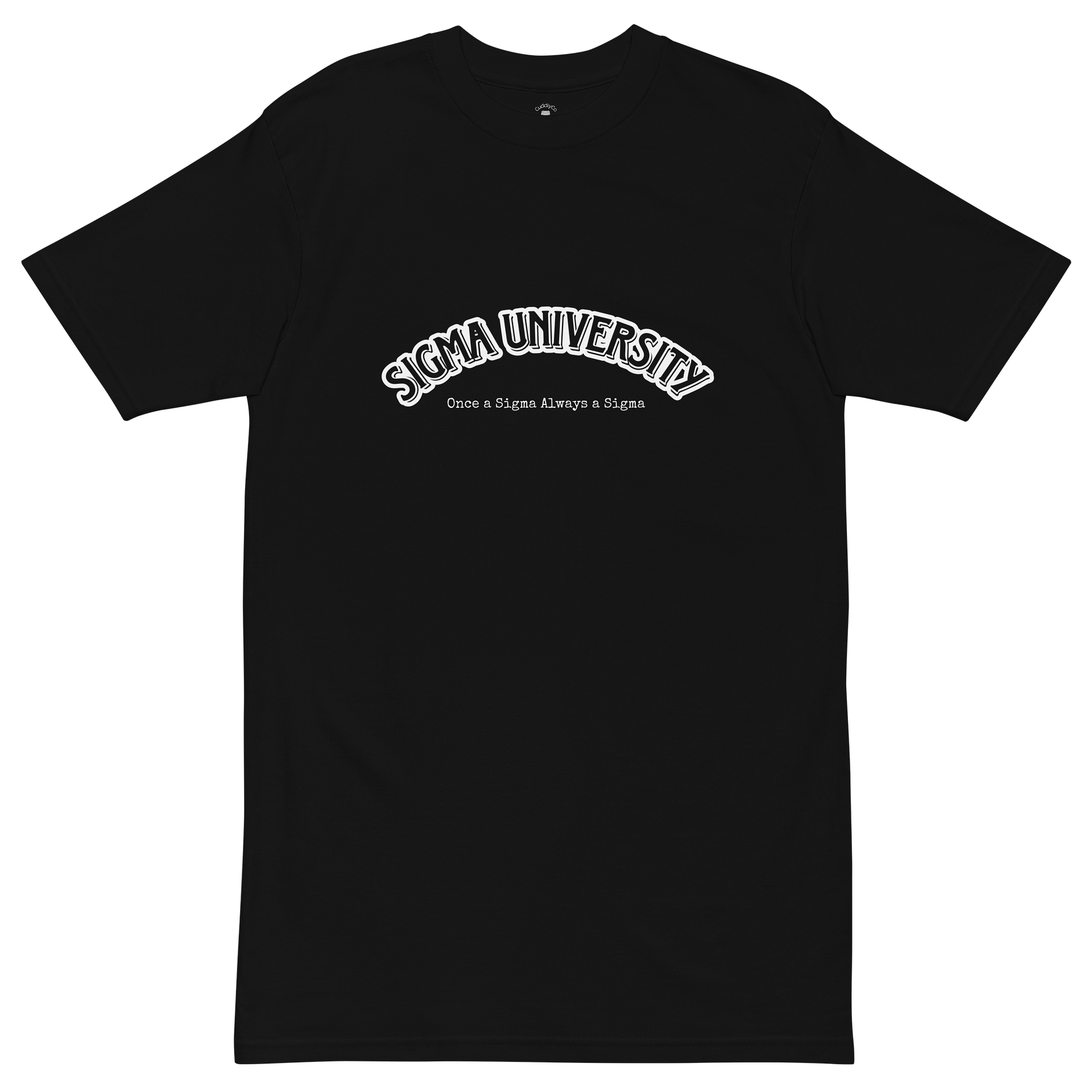 Sigma University T-Shirt (White Text) product image (1)