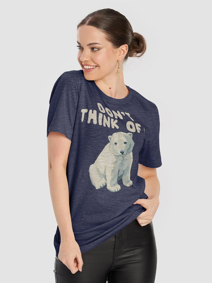 Don't Think Of A White Bear - Cognitive Bias T-Shirt product image (48)