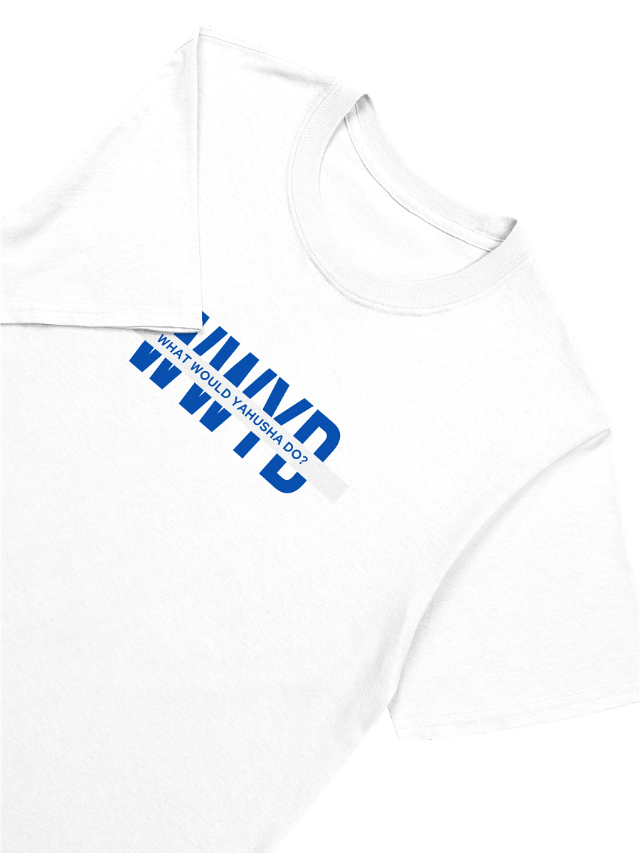 WWYD Blue Ink White T-Shirt product image (7)