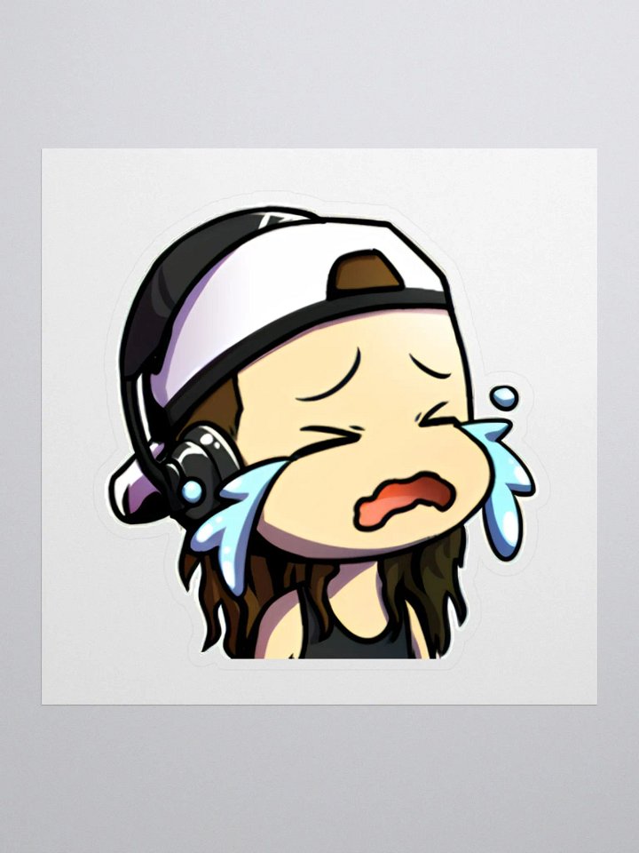 DizzyPillow Cry Emote Sticker product image (2)