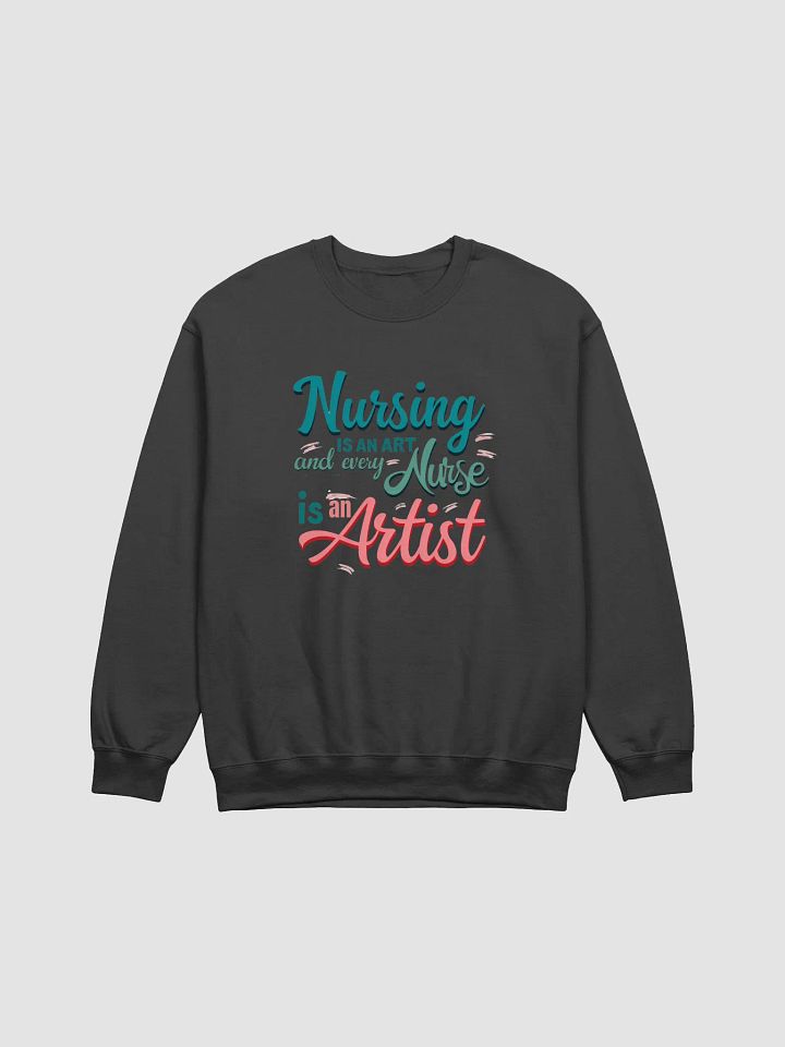 Nursing is an Art Crewneck Sweatshirt product image (2)