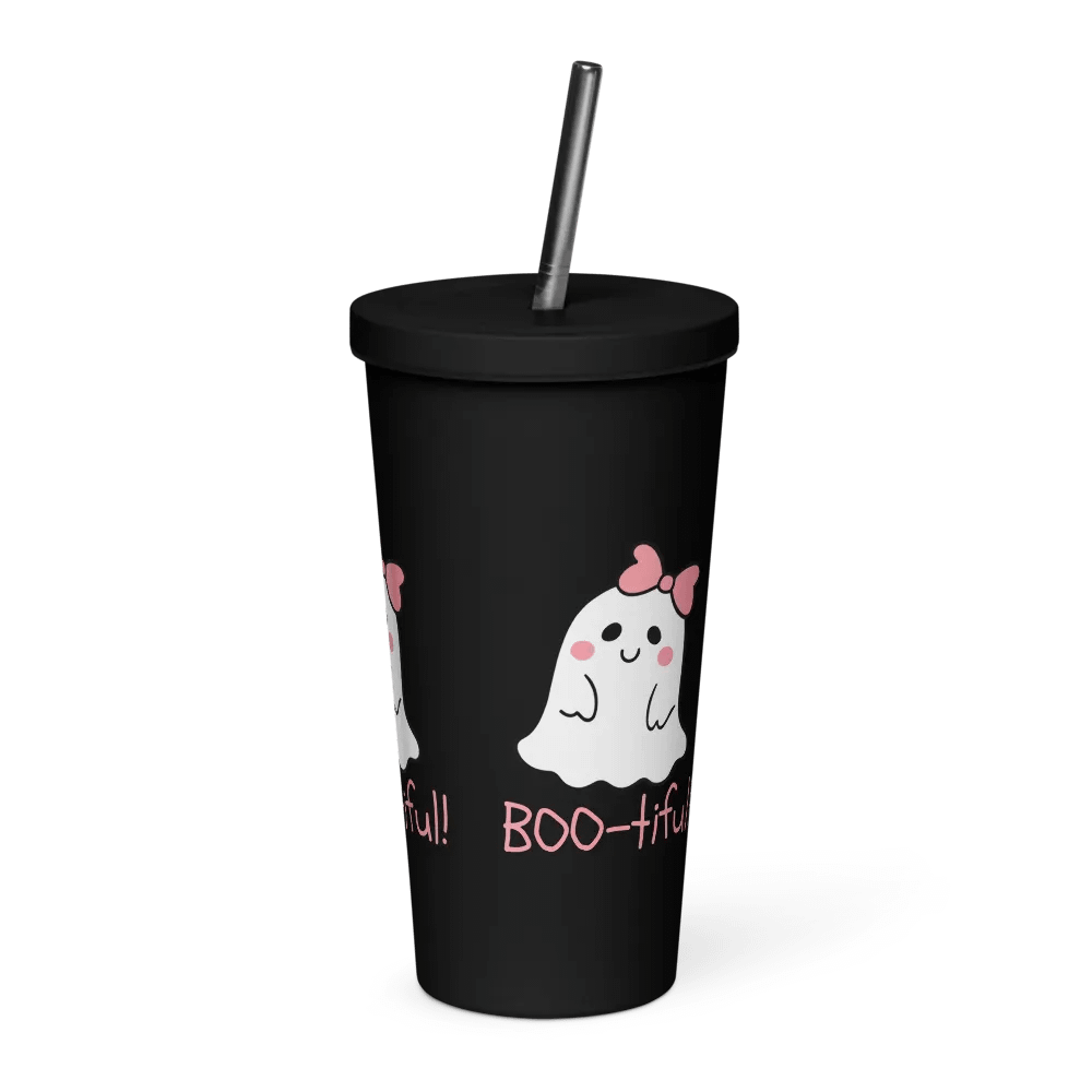 BOO-tiful Insulated Tumbler with Straw product image (3)