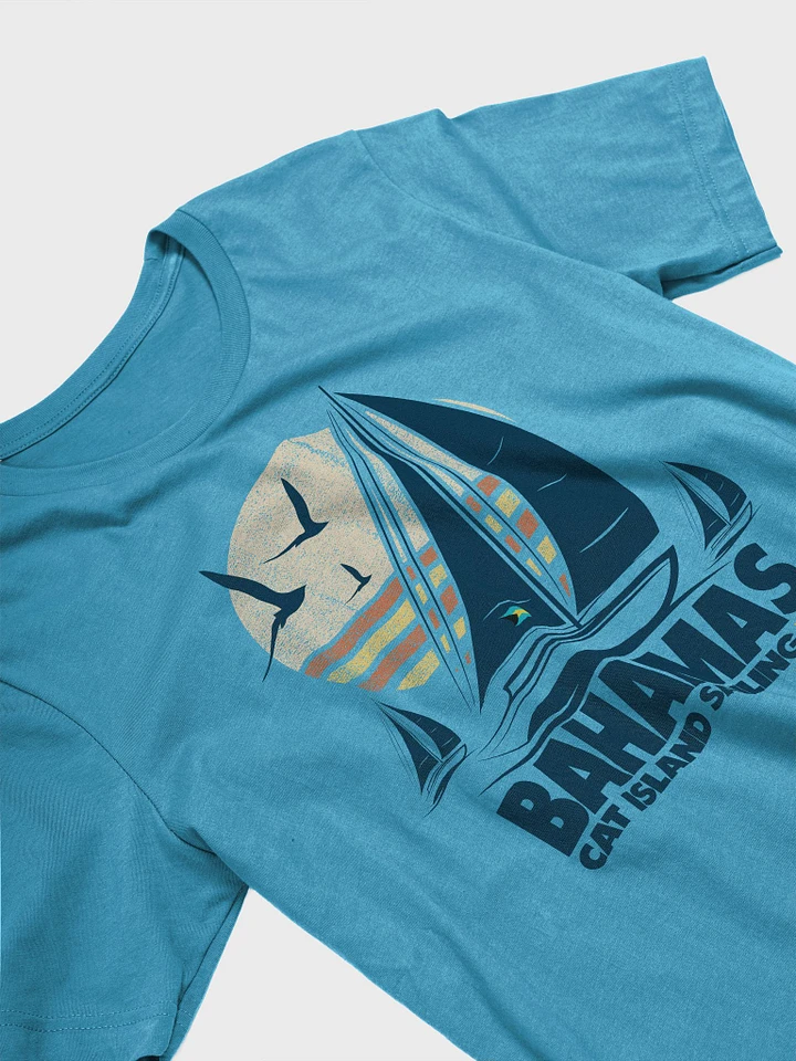Cat Island Bahamas Shirt : Bahamas Sailing Sail Boat : Bahamas Flag product image (1)