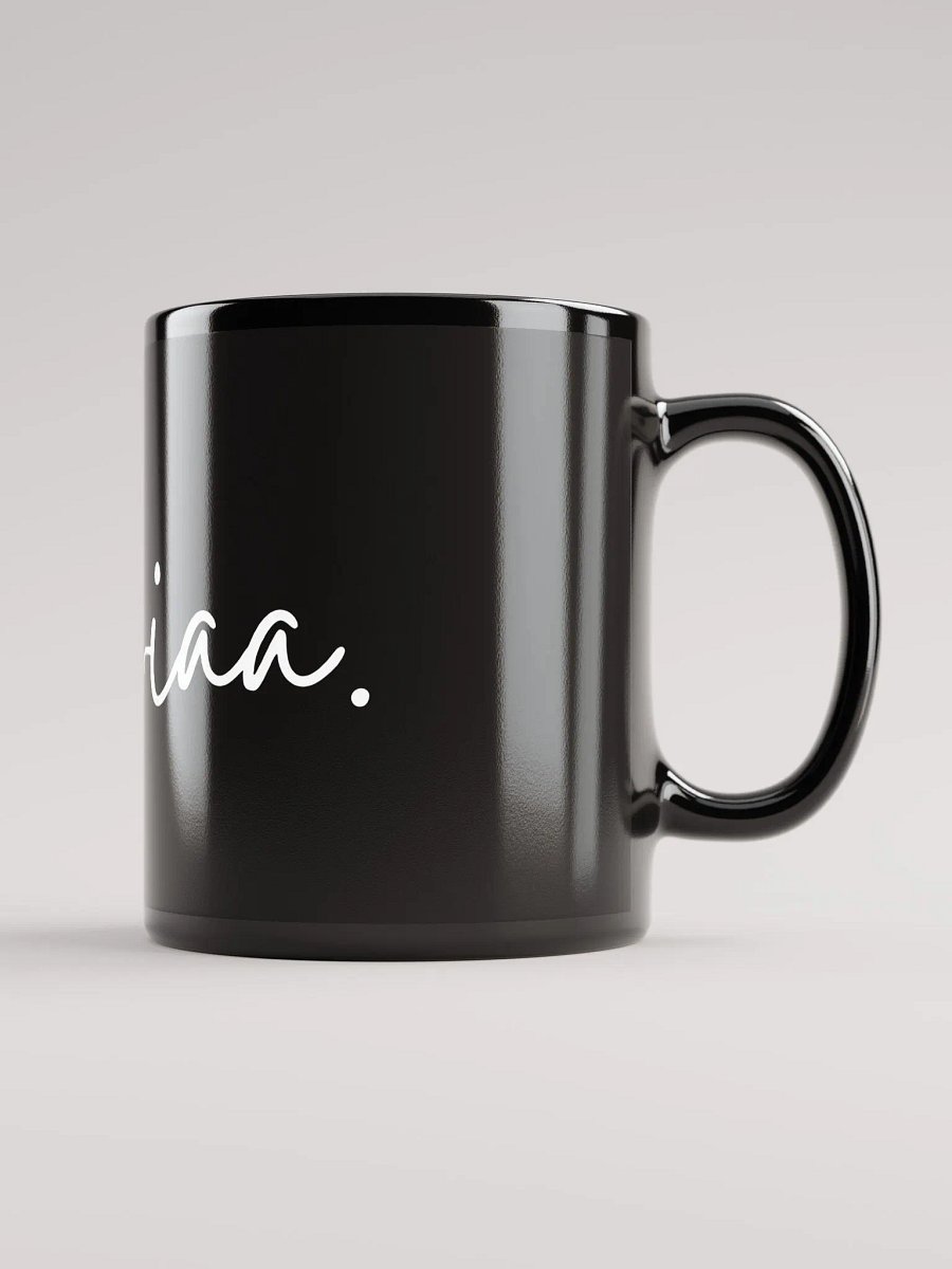Black Glossy Mug product image (2)