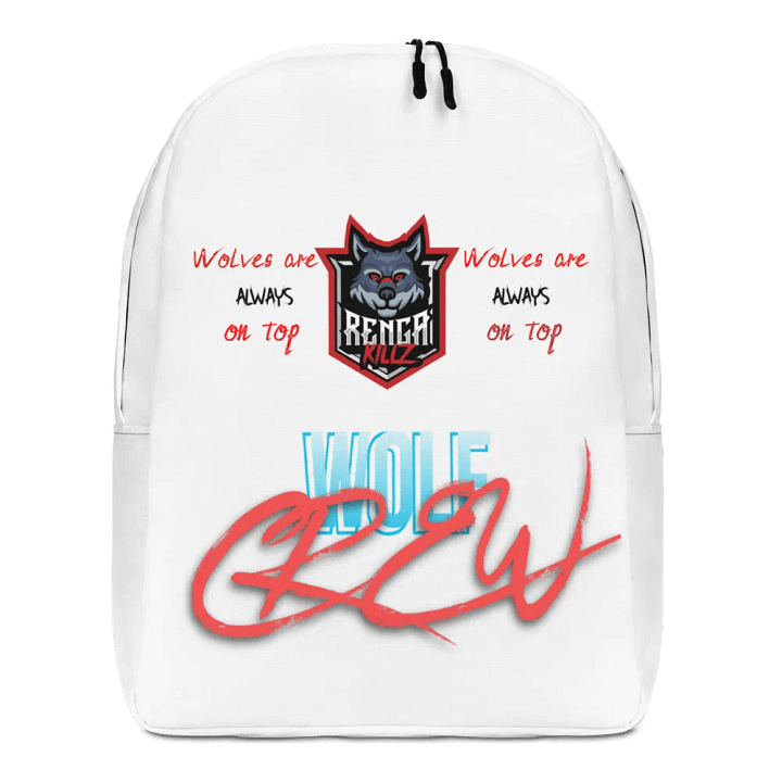 Wolves are always on top backpack product image (1)