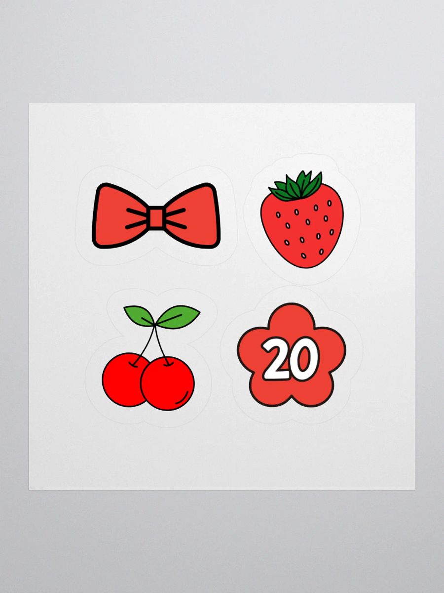 Charming Icons Kiss Cut Stickers Set product image (1)
