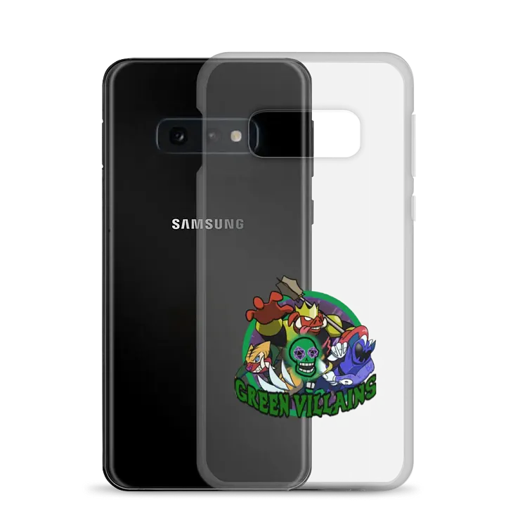 Green Villain Clear Samsung® Case product image (8)