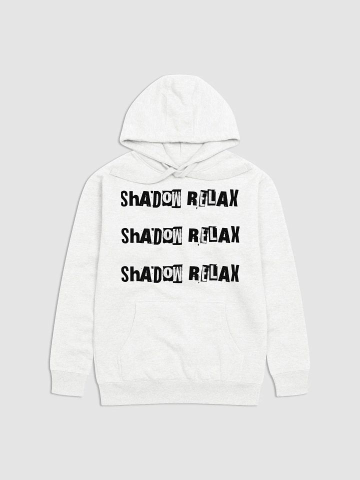 SHADOW RELAX White Winter Hoodie product image (1)