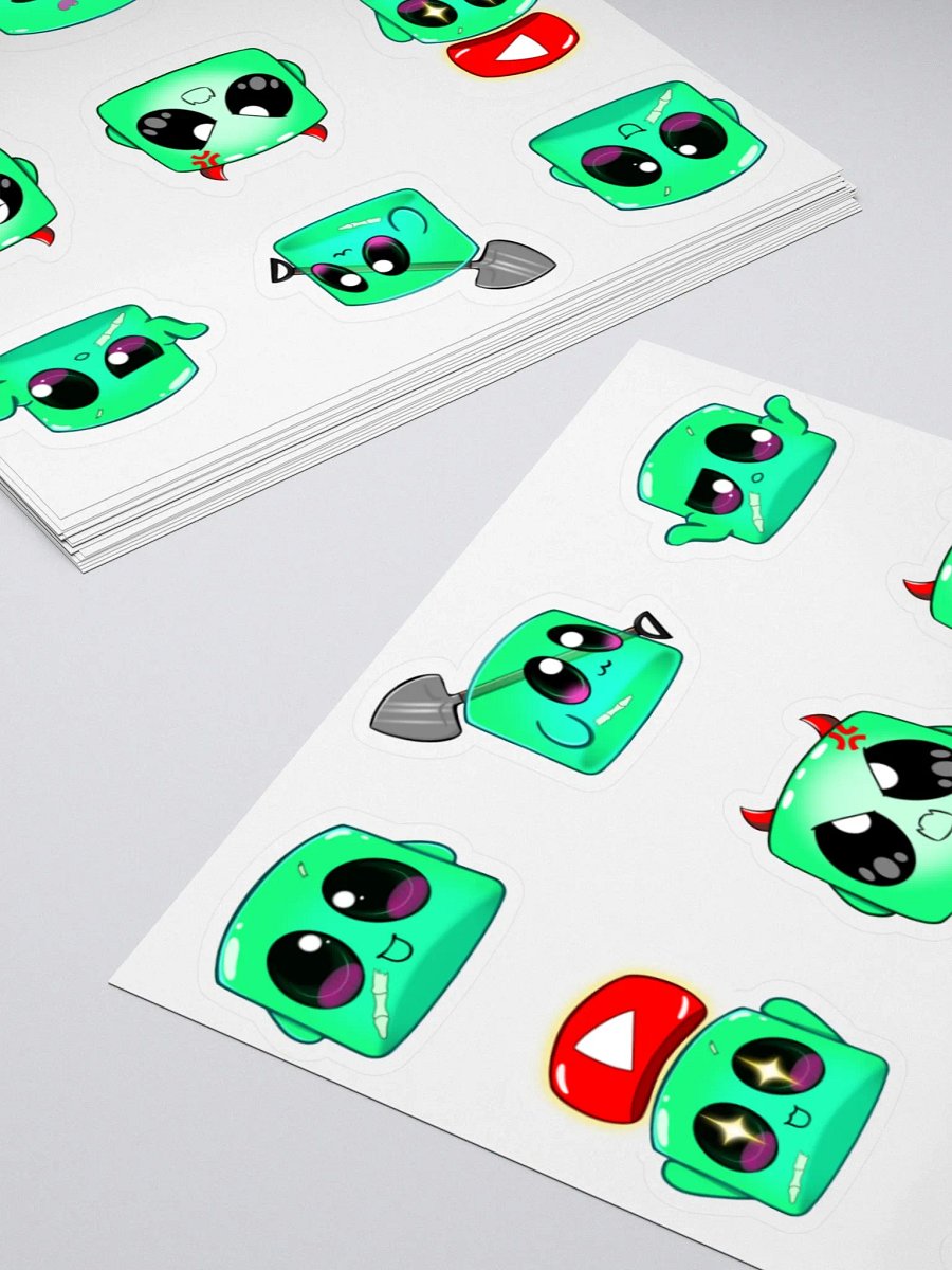 Jello and Baby Demon Sticker sheet product image (10)