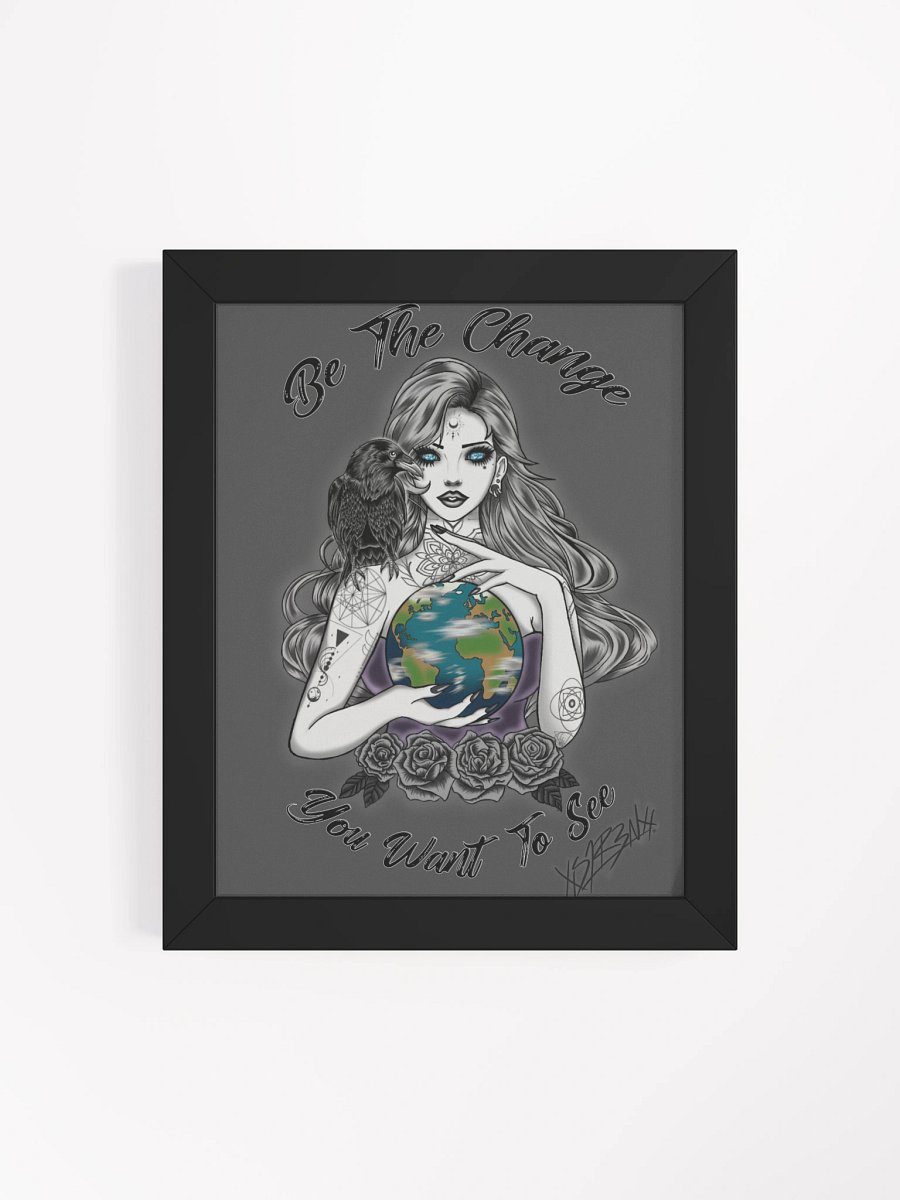 Be the Change Poster Signed / Framed product image (22)