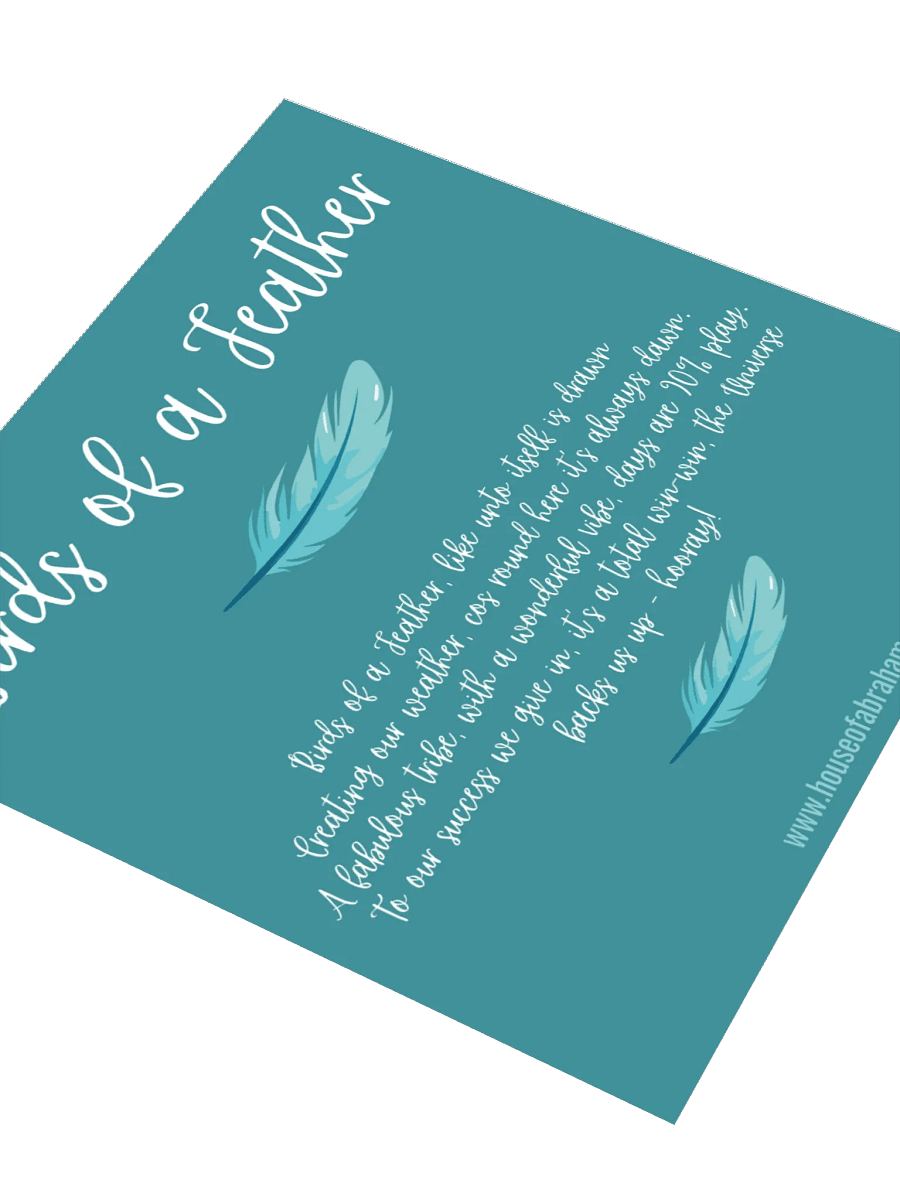 Birds of A Feather - Teal Sticker product image (3)