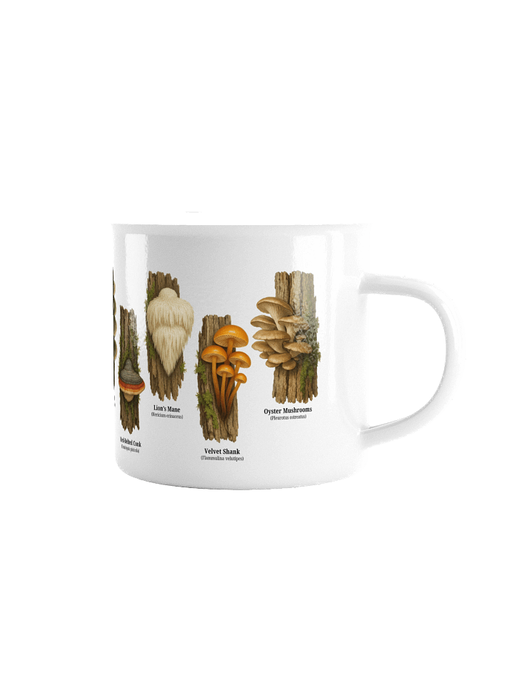 Mushroom Medley Enamel Mug product image (1)