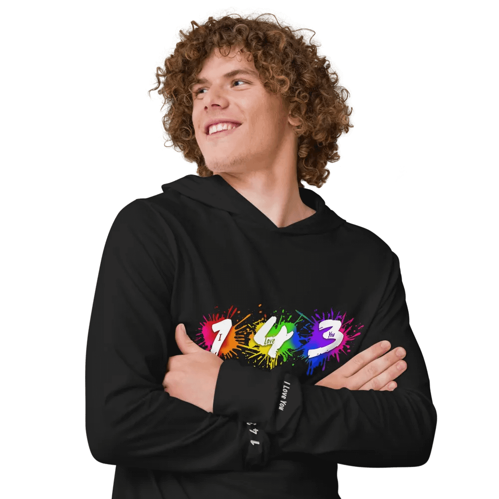 1 4 3 Hoodie Shirt product image (1)