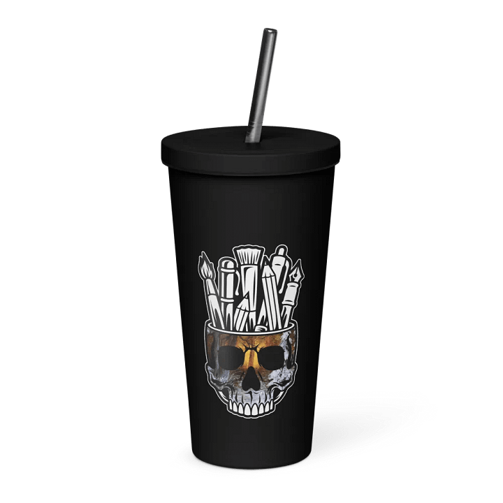 Skull Paintbrush Holder product image (1)