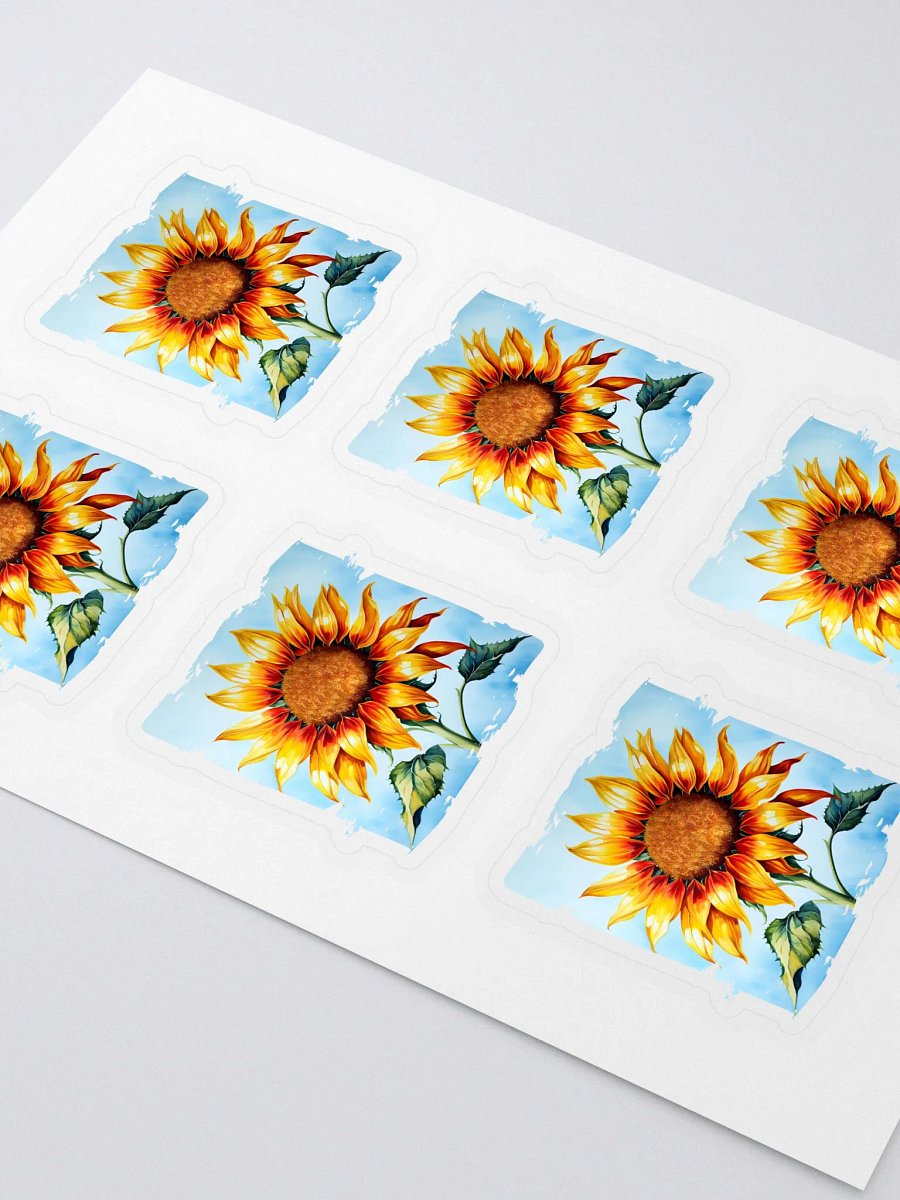 Yellow Sunflower On Blue Sky product image (2)