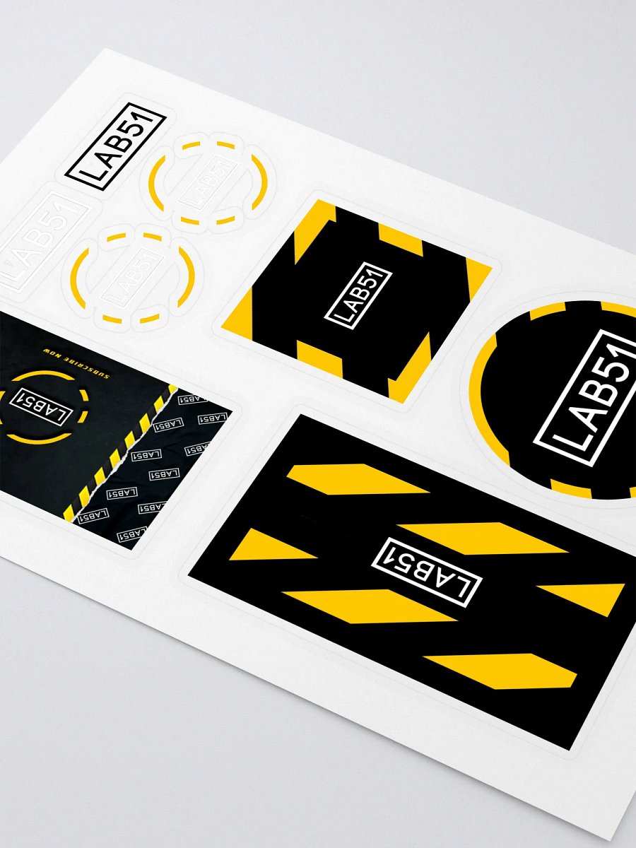 LAB51 Sticker set product image (2)