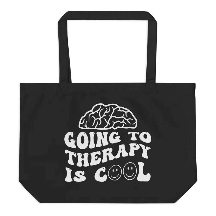 Going To Therapy Is Cool Bag product image (6)