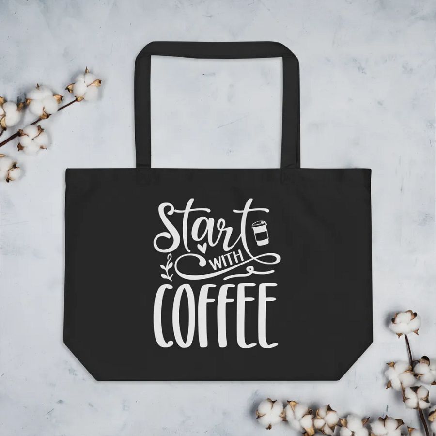 Start With Coffee Bag product image (7)