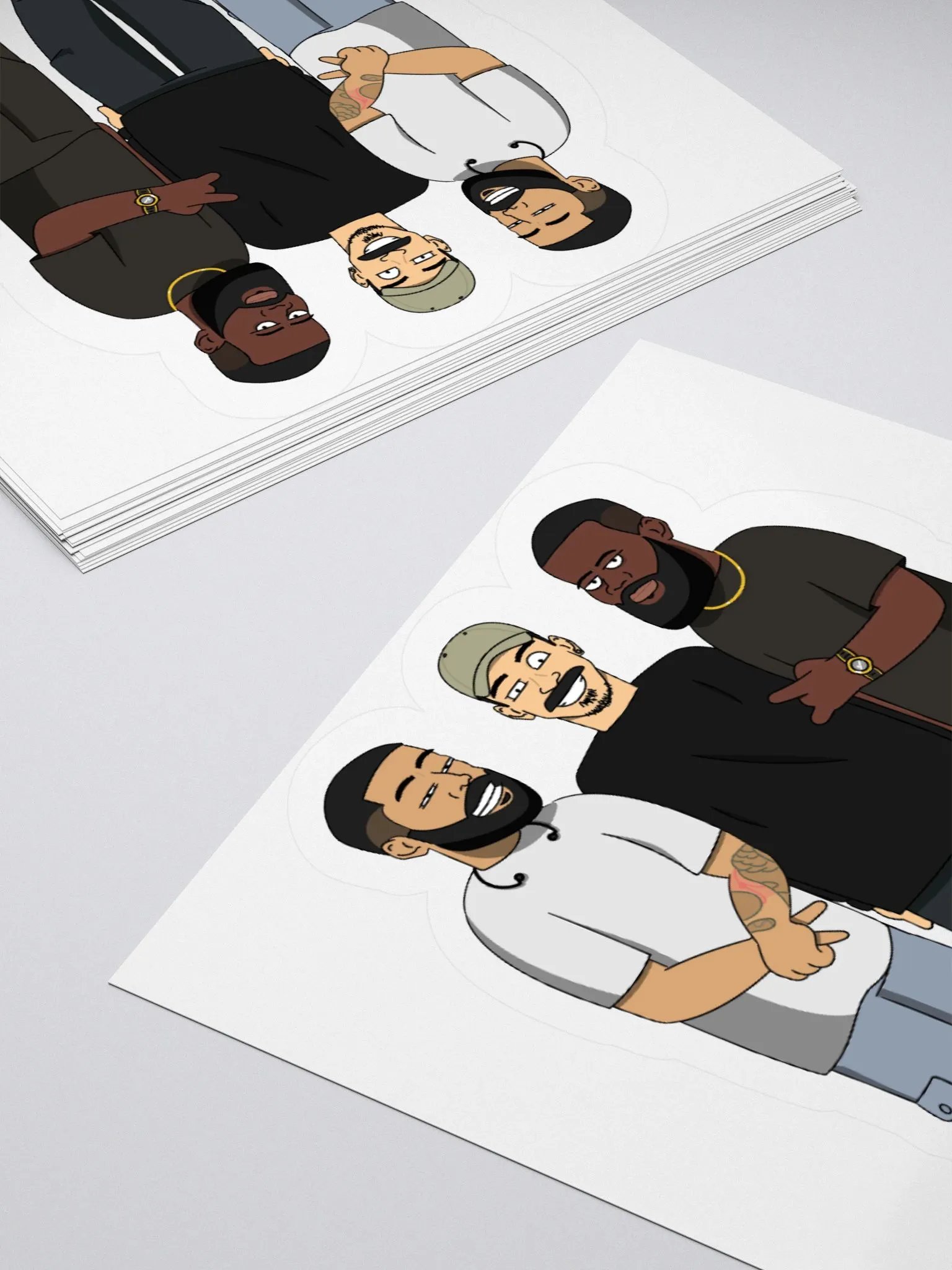 Kaio-James-Fuhad Sticker product image (4)